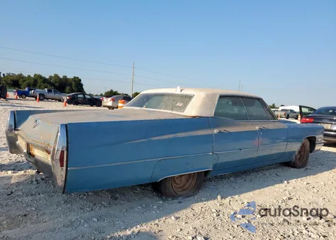 1968 Cadillac Deville from USA, damaged, VIN B8159921